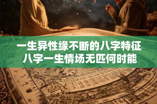 一生异性缘不断的八字特征 八字一生情场无匹何时能定终身