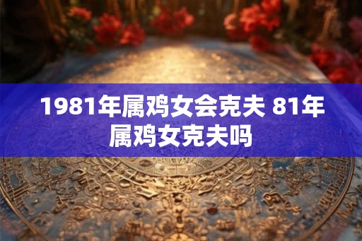 1981年属鸡女会克夫 81年属鸡女克夫吗 1981年属鸡女会克夫 81年属鸡女克夫吗