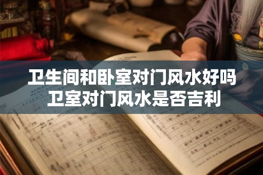 卫生间和卧室对门风水好吗 卫室对门风水是否吉利