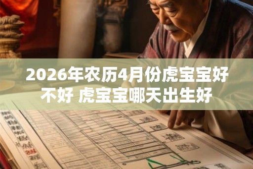 2026年农历4月份虎宝宝好不好 虎宝宝哪天出生好