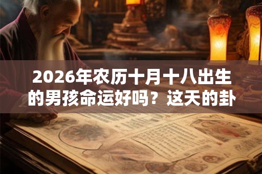 2026年农历十月十八出生的男孩命运好吗？这天的卦象如何？
