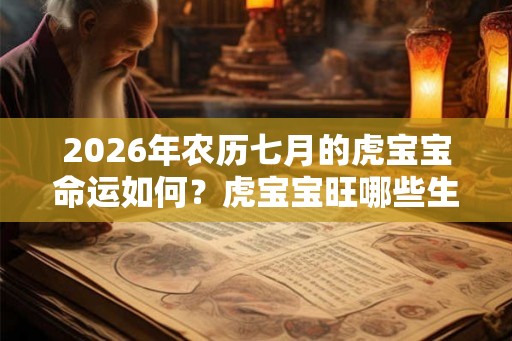 2026年农历七月的虎宝宝命运如何？虎宝宝旺哪些生肖父母？