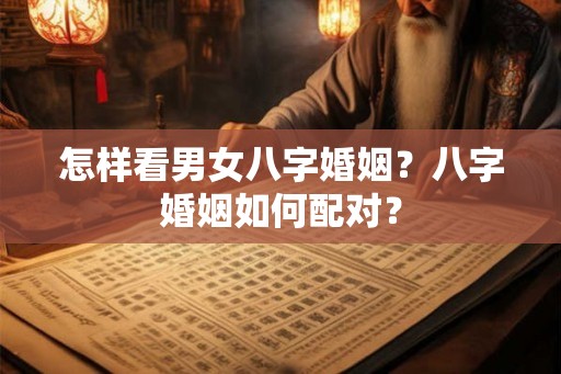 怎样看男女八字婚姻?八字婚姻如何配对? 怎样看男女八字婚姻?八字婚姻如何配对?