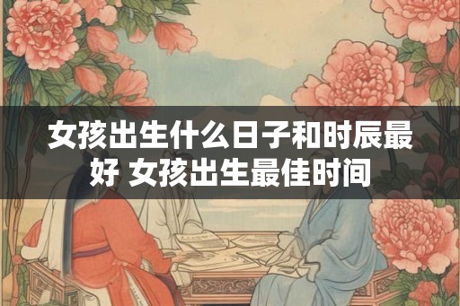 女孩出生什么日子和时辰最好 女孩出生最佳时间