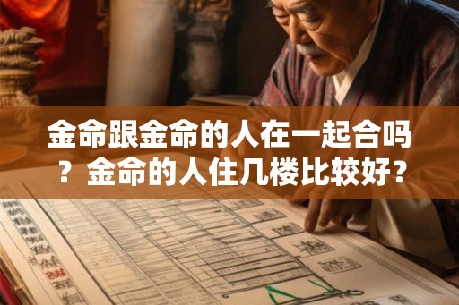 金命跟金命的人在一起合吗？金命的人住几楼比较好？