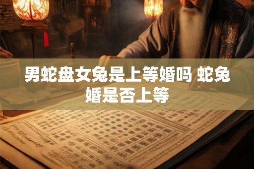 男蛇盘女兔是上等婚吗 蛇兔婚是否上等 男蛇盘女兔是上等婚吗 蛇兔婚是否上等