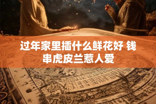 过年家里插什么鲜花好 钱串虎皮兰惹人爱 过年家里插什么鲜花好 钱串虎皮兰惹人爱