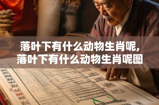 落叶下有什么动物生肖呢,落叶下有什么动物生肖呢图片