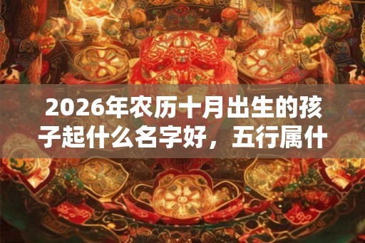 2026年农历十月出生的孩子起什么名字好，五行属什么？