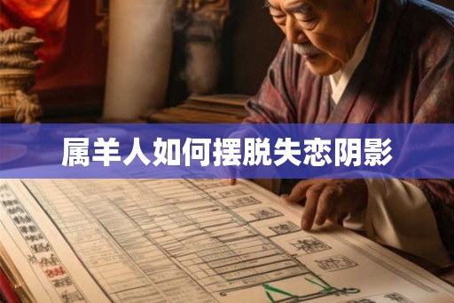 属羊人如何摆脱失恋阴影