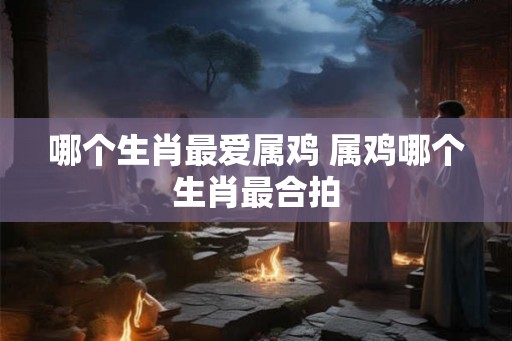 哪个生肖最爱属鸡 属鸡哪个生肖最合拍