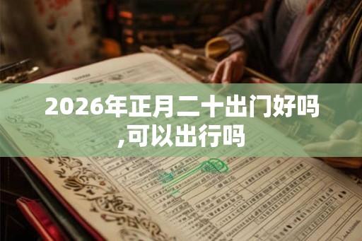 2026年正月二十出门好吗,可以出行吗