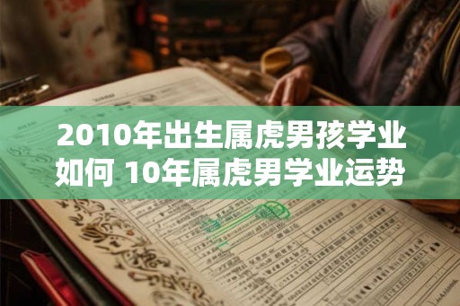 2010年出生属虎男孩学业如何 10年属虎男学业运势