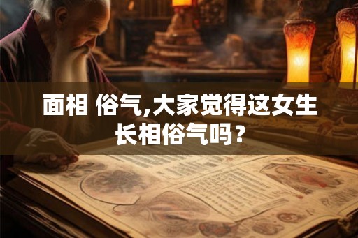 面相 俗气,大家觉得这女生长相俗气吗? 面相 俗气,大家觉得这女生长相俗气吗?