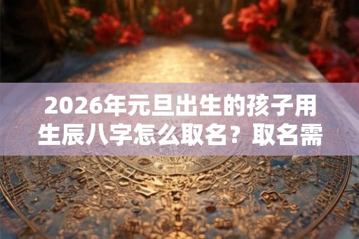 2026年元旦出生的孩子用生辰八字怎么取名？取名需要注意什么？