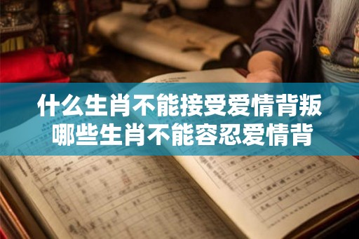 什么生肖不能接受爱情背叛 哪些生肖不能容忍爱情背叛