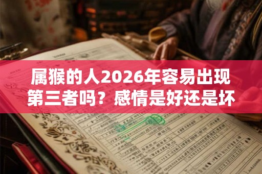 属猴的人2026年容易出现第三者吗？感情是好还是坏？