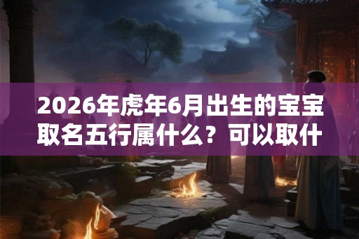 2026年虎年6月出生的宝宝取名五行属什么？可以取什么名字弥补？