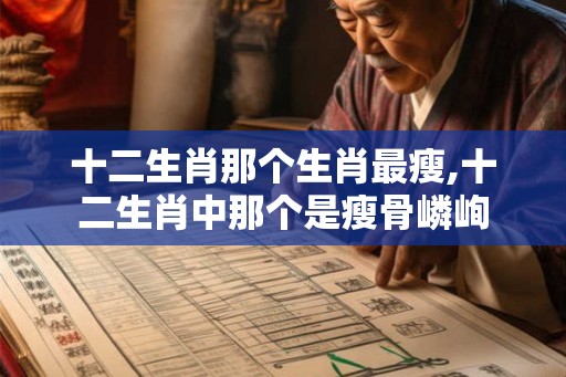 十二生肖那个生肖最瘦,十二生肖中那个是瘦骨嶙峋