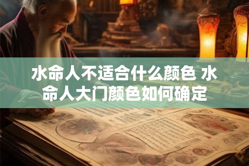 水命人不适合什么颜色 水命人大门颜色如何确定