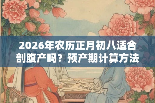 2026年农历正月初八适合剖腹产吗？预产期计算方法？