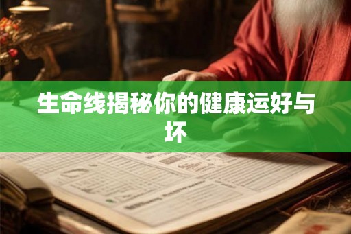 生命线揭秘你的健康运好与坏