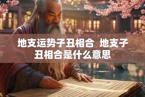 地支运势子丑相合 地支子丑相合是什么意思 地支运势子丑相合 地支子丑相合是什么意思