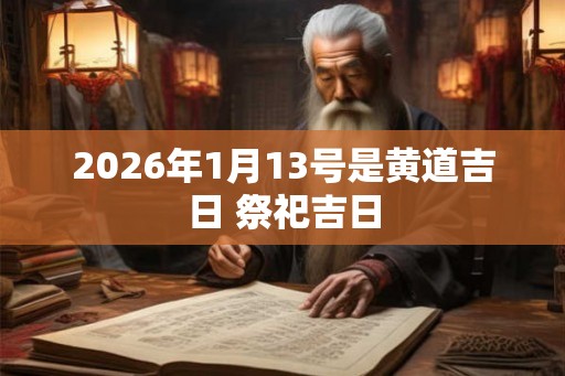 2026年1月13号是黄道吉日 祭祀吉日