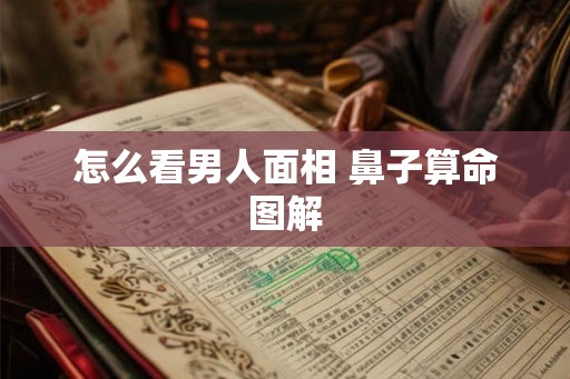 怎么看男人面相 鼻子算命图解