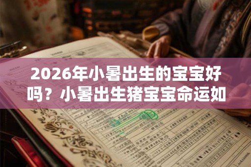 2026年小暑出生的宝宝好吗?小暑出生猪宝宝命运如何? 2026年小暑出生的宝宝好吗?小暑出生猪宝宝命运如何?