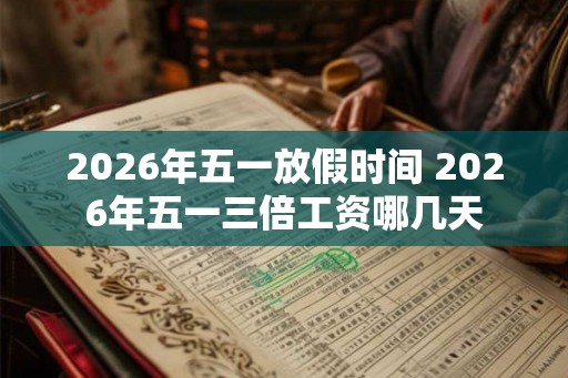 2026年五一放假时间 2026年五一三倍工资哪几天 2026年五一放假时间 2026年五一三倍工资哪几天