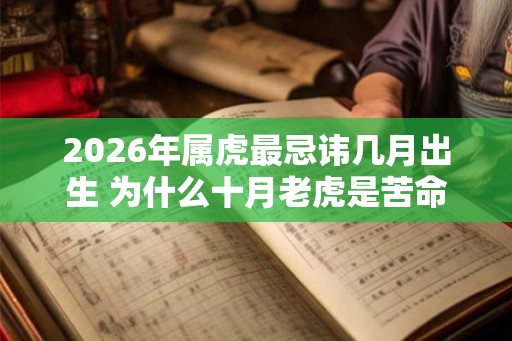 2026年属虎最忌讳几月出生 为什么十月老虎是苦命月