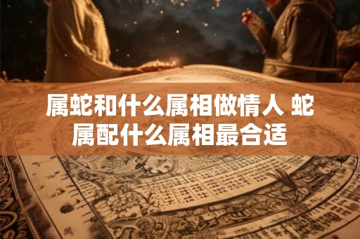 属蛇和什么属相做情人 蛇属配什么属相最合适