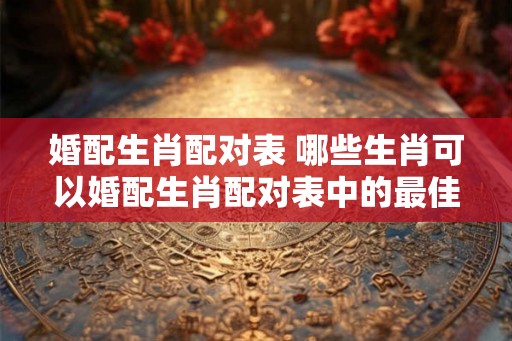 婚配生肖配对表 哪些生肖可以婚配生肖配对表中的最佳配对