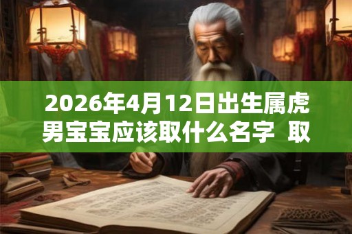 2026年4月12日出生属虎男宝宝应该取什么名字  取名最佳字