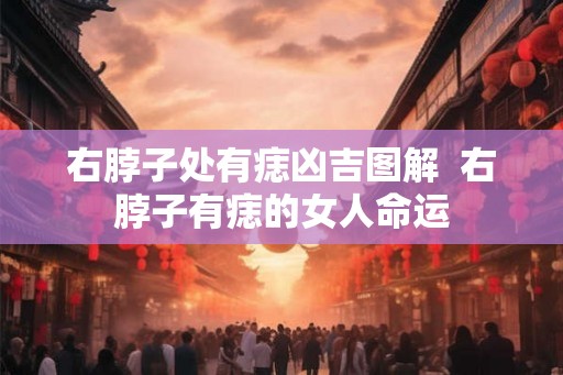 右脖子处有痣凶吉图解  右脖子有痣的女人命运