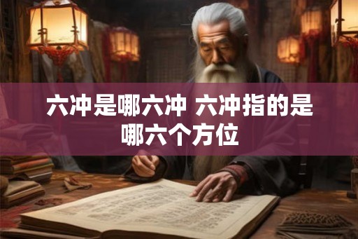 六冲是哪六冲 六冲指的是哪六个方位