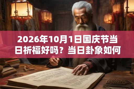 2026年10月1日国庆节当日祈福好吗?当日卦象如何? 2026年10月1日国庆节当日祈福好吗?当日卦象如何?