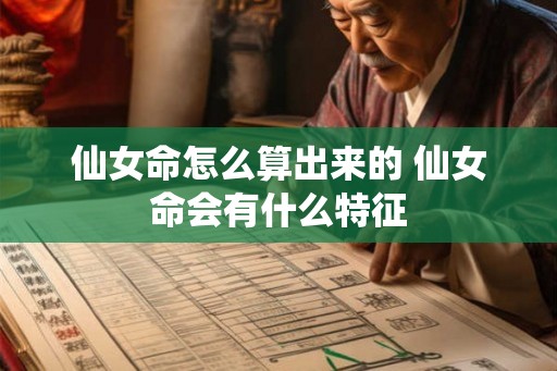 仙女命怎么算出来的 仙女命会有什么特征