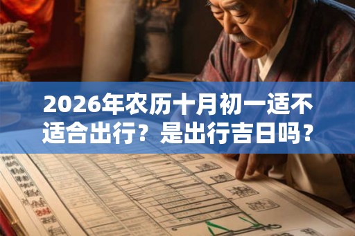 2026年农历十月初一适不适合出行？是出行吉日吗？