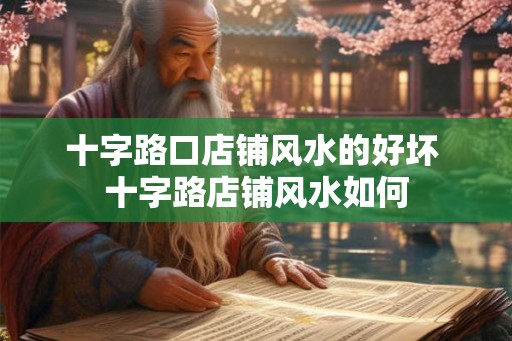 十字路口店铺风水的好坏 十字路店铺风水如何