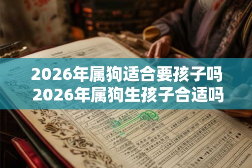 2026年属狗适合要孩子吗 2026年属狗生孩子合适吗