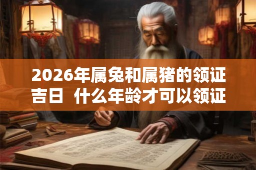 2026年属兔和属猪的领证吉日  什么年龄才可以领证