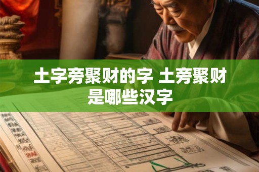 土字旁聚财的字 土旁聚财是哪些汉字 土字旁聚财的字 土旁聚财是哪些汉字