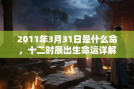 2011年3月31日是什么命,十二时辰出生命运详解 2011年3月31日是什么命,十二时辰出生命运详解