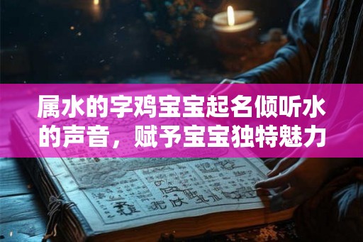 属水的字鸡宝宝起名倾听水的声音，赋予宝宝独特魅力
