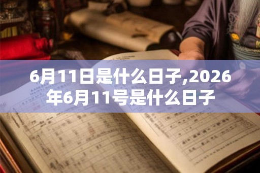 6月11日是什么日子,2026年6月11号是什么日子