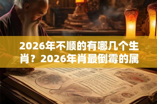 2026年不顺的有哪几个生肖?2026年肖最倒霉的属相 2026年不顺的有哪几个生肖?2026年肖最倒霉的属相