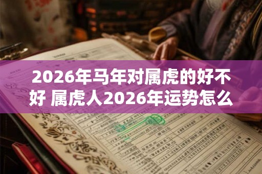 2026年马年对属虎的好不好 属虎人2026年运势怎么样 2026年马年对属虎的好不好 属虎人2026年运势怎么样
