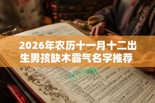 2026年农历十一月十二出生男孩缺木霸气名字推荐  带木有寓意起名用字